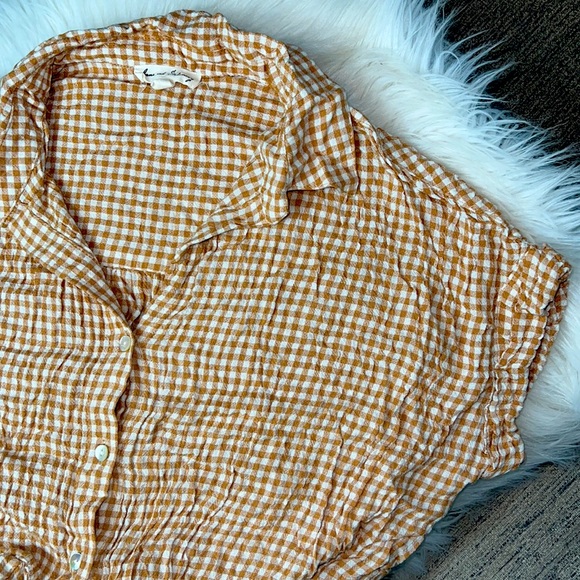 LOVE AND DELANCEY BUTTON DOWN - Picture 2 of 4